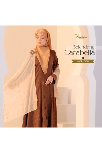 SELENDANG CARABELLA - SOFT PEACH